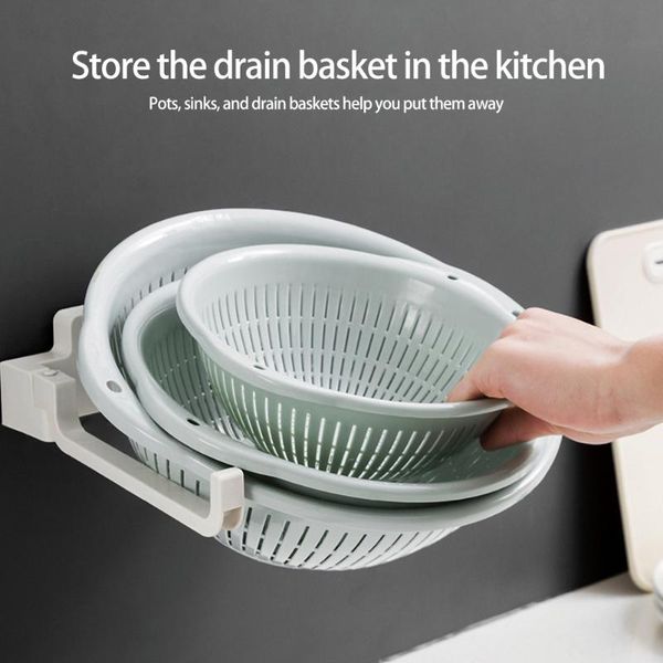 

multifunction wall-mounted washbasin stand foldable towel rack shelf wall for bathroom kitchen hook shelves storage & organization