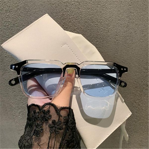 

sunglasses retro south korean version of the small box sunglass shade fashion trend female personality lovers round face europe wy31, White;black