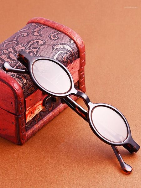 

sunglasses vintage natural crystal stone lens trimmed brown mirror man woman full frame shades eyeglasses, White;black
