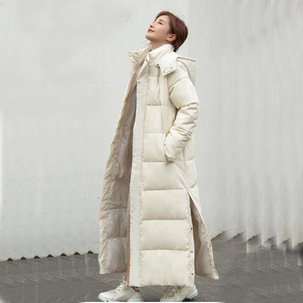 

women's down & parkas thick downs parka women with hood jackets winterr coat cultivate morality fashion eider hoodie thicks puffer jack, Black