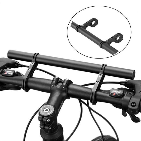 

bike handlebars &components 20/30cm handlebar extender bicycle bracket extension holder headlight mount bar cycling accessories