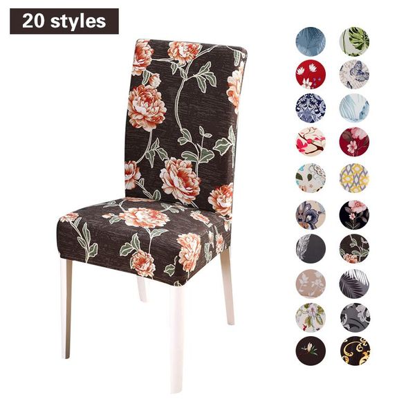 

chair covers stretch spandex cover for dining room wedding party elastic furniture anti-dirty removable home decor