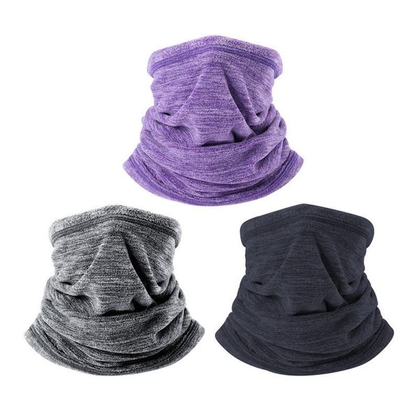 

cycling caps & masks summer sun protection collared leggings bandanna scarf wool mask keep warm outdoor camping hiking spor, Black