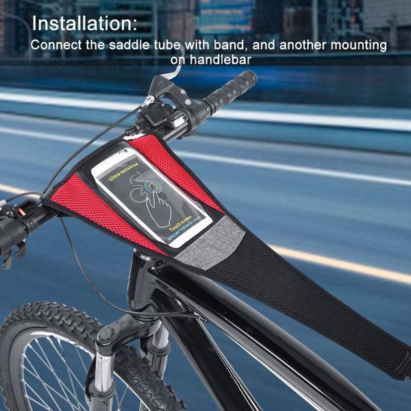 

car & truck racks bicycle sweat bar sweat-proof net highway mountain bike spinning accessories mobile phone version