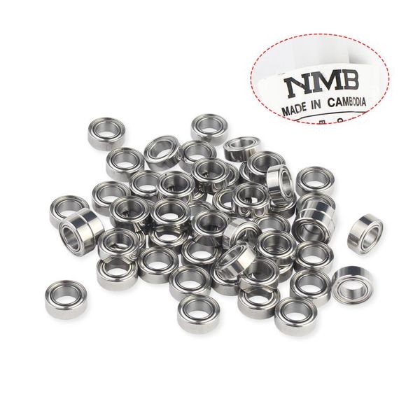 

baitcasting reels ekfan fishing reel ball bearings ddl-740zzh 7*4*2.5mm chrome steel rust and corrosion resistance 1pcs