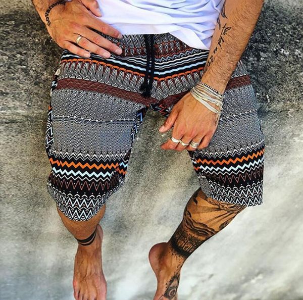 

european and american summer loose casual shorts sports five-point pants beach men men's, White;black
