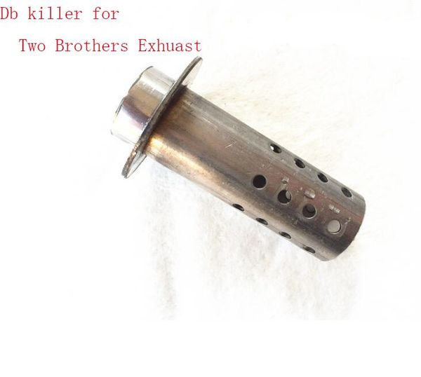 

exhaust pipe db killer for motorcycle muffler end catalyst two brothers system