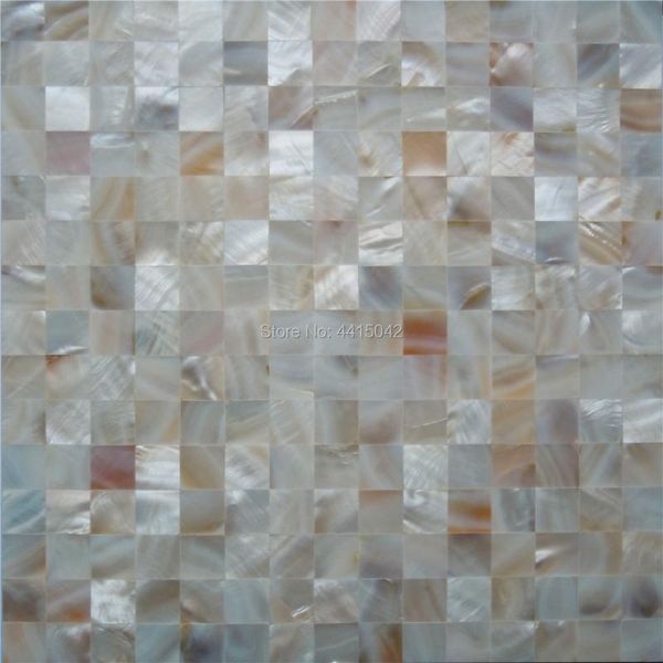 

wallpapers seamless freshwater mother of pearl mosaic tile for home decoration bathroom wall backsplash 1 square meter/lot al069
