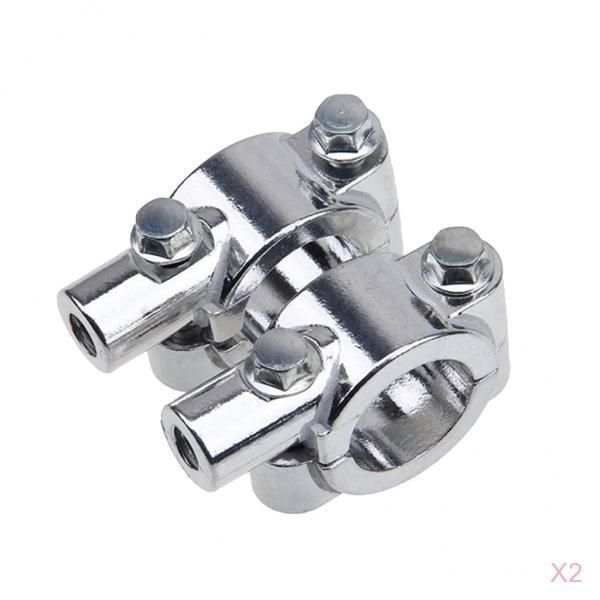 

handlebars universal motorcycle chopper 7/8'' handlebar mirrors mounts holder clamps adapters