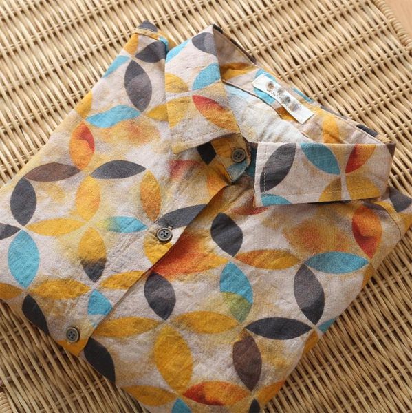 

women's blouses & shirts autumn printing long sleeve, White