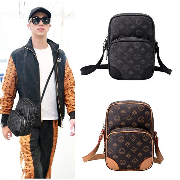 

cross body luxury designer women's casual shoulder bag mobile phone men's messenger tide brand camera