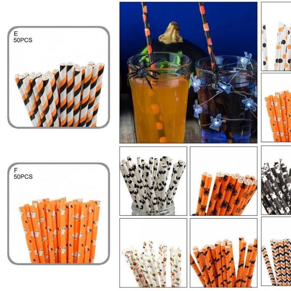 

party hats wear-resistant 13 styles disposable halloween eye-catching straw for home