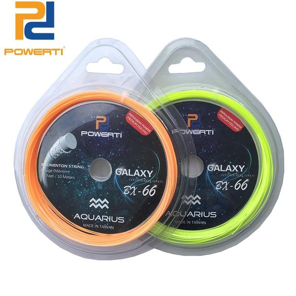 

2pcs/lot 0.66mm badminton racket string constellation 10m training like bg65 24lbs-30lbs good quality sets