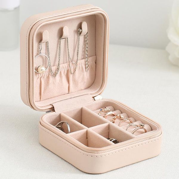 

gift wrap simple jewelry storage box creative portable earring ring small