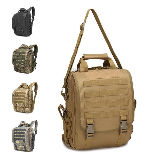 

outdoor bags mountaineering bag waterproof oxford 14" lapmolle military tactical backpack men women camping hiking