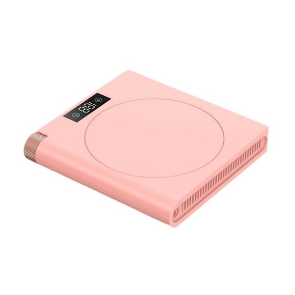

water bottles led digital display heating coasters coffee mug cup warmer milk tea pad 5 levels adjust constant-temperatures