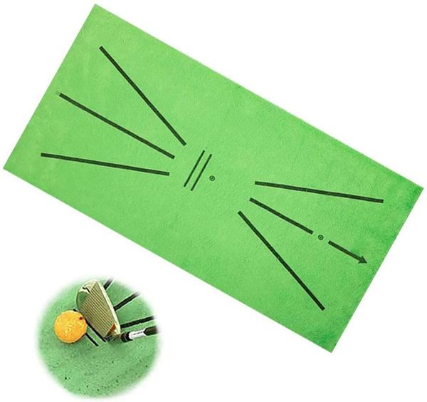 

mini golf training mat non-slip batting practice aid game simulator pad carpet cushion equipment for indoor outdoor office gift