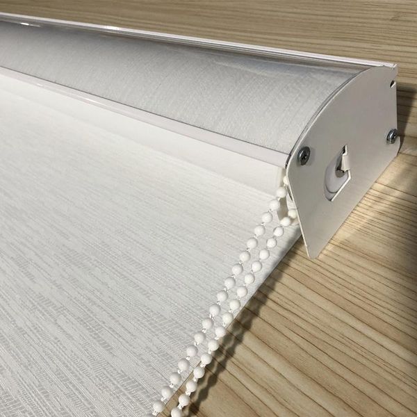 

blinds room darkening blackout fabric roller shades with cover