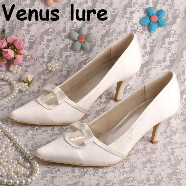 

dress shoes custom handmade women pumps pointed toe 7cm heel marfil satin, Black