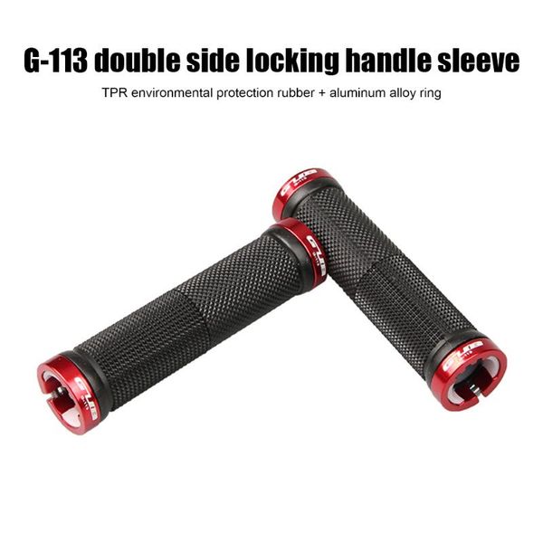 

bike handlebars &components 2x gub grips lockable mtb road rubber handlebar anti-slip cover cycling parts bicycle accessories