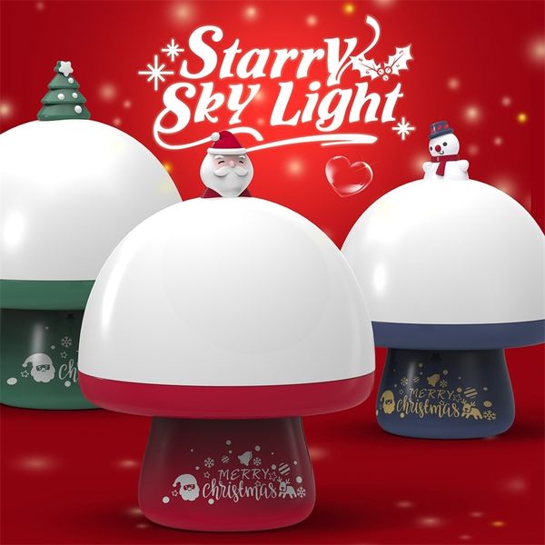 

toy santa claus projection led charging night rotating star lamp gift