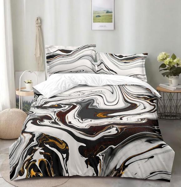 

bedding sets stone grain bed set 3d comforter king luxury linen duvet cover hzw011