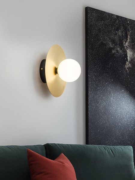 

wall lamp nordic led light loft villa aisle corridor post-modern simplicity home bedroom bedside kitchen balcony decoration