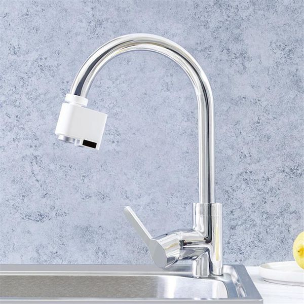 

kitchen faucets automatic sense infrared induction bathroom sink faucet water saving device accessories