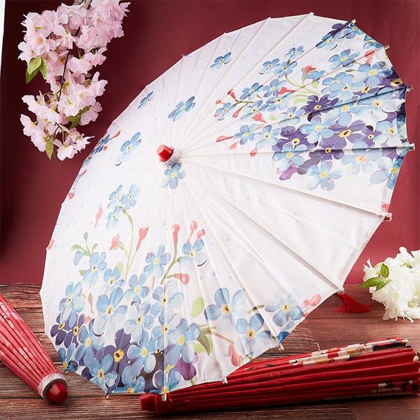 

umbrellas japanese cherry blossoms ancient dance umbrella decorative chinese style oil paper silk cloth women