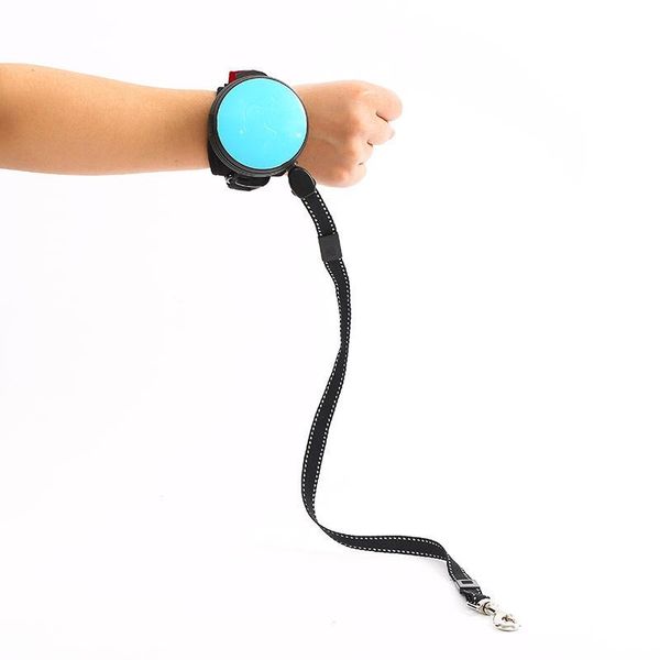 

dog collars & leashes handswrist retractable leash pet traction rope adjustable 3m terrier belt strap running jogging product