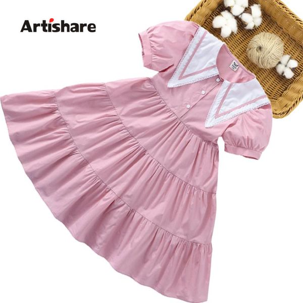 

dresses for girls patchwork girls' summer children dress casual style costumes 6 8 10 12 14 girl's, Red;yellow