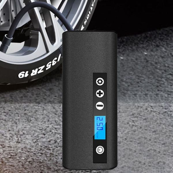 

inflatable pump portable tire air compressor for cars automotive balls motorcycles bicycle 60w 150psi mini electric car tyre inflator