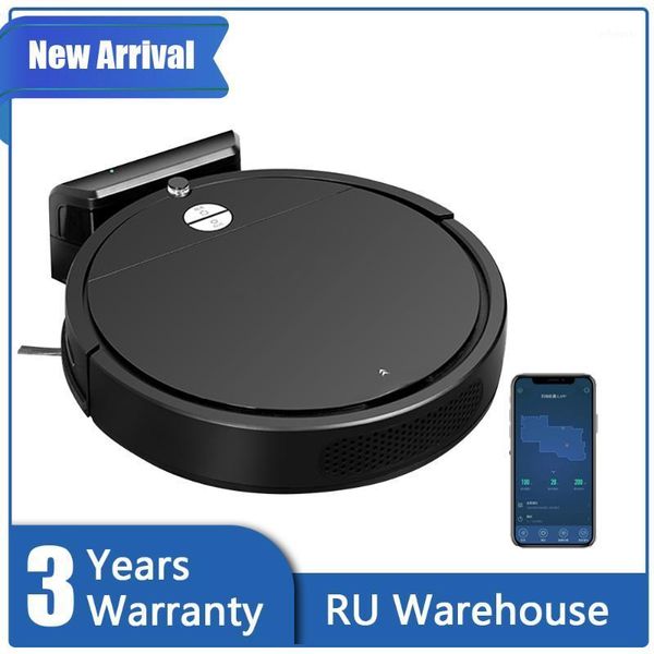 

robot vacuum cleaner 3000pa poweful suction 3in1 pet hair home dry wet mopping cleaning auto charge cleaners1