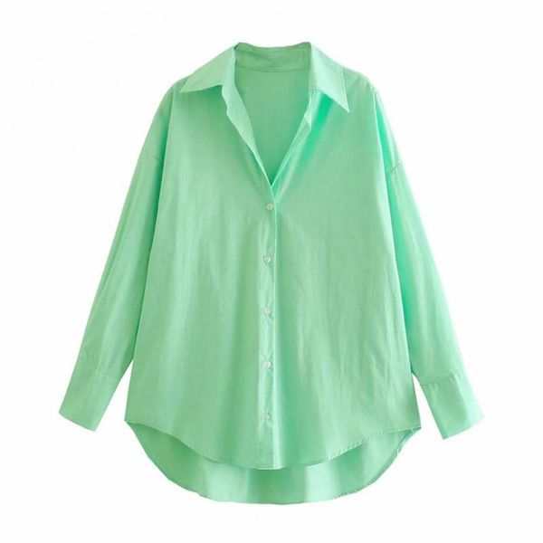 

women's blouses & shirts quick drying lightweight single-breasted long sleeve for daily wear, White