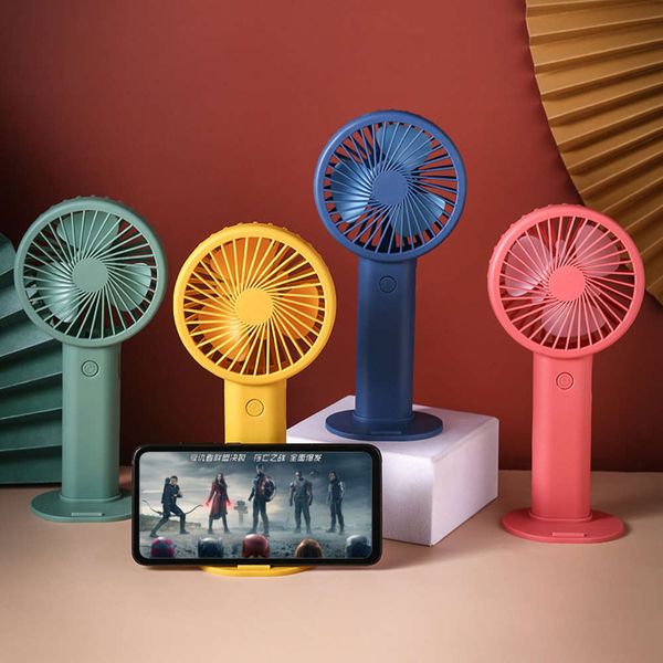 

fans summer handheld mini electric fan household usb portable student deskbracket