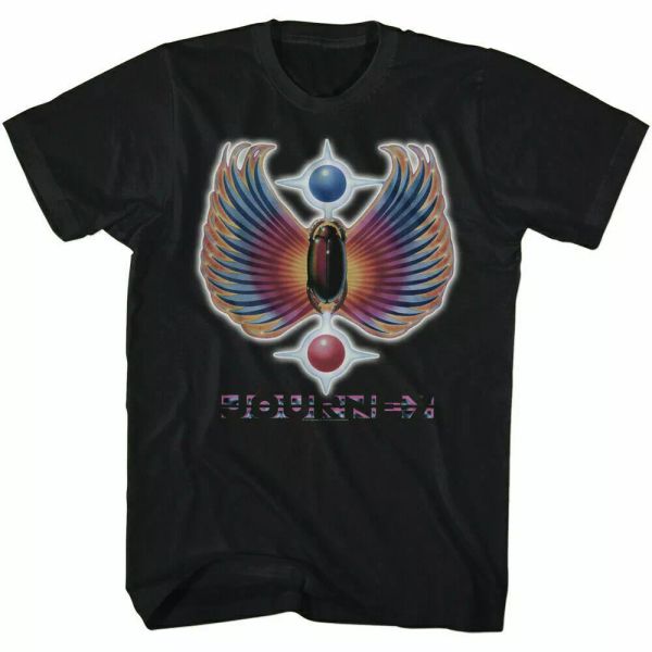 

journey greatest hits t shirt mens licensed rock n roll band tee retro new black, White;black
