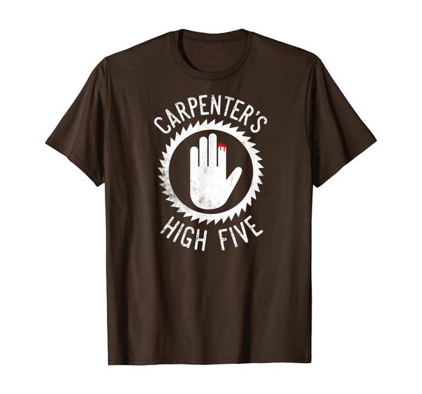 

Funny Woodworking Shirt Carpenter' High Five Injury Tee, Mainly pictures