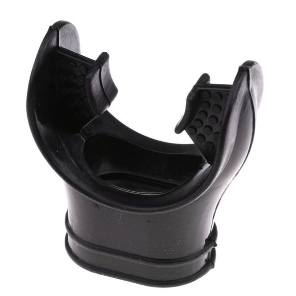 

non-toxic silicone scuba dive tube snorkel bite mouthpiece diving regulator snorkeling masks