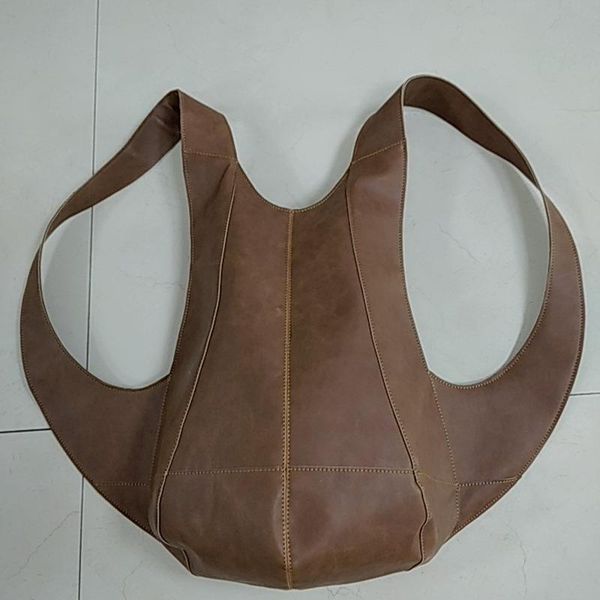 

backpack students retro soft leather men women's beetle bag leisure travel bags for women