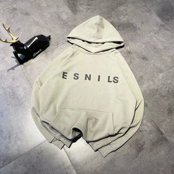 

70% off 2021 autumn new leisure comfortable letter printing loose terry round neck hooded pullover sweater, Black