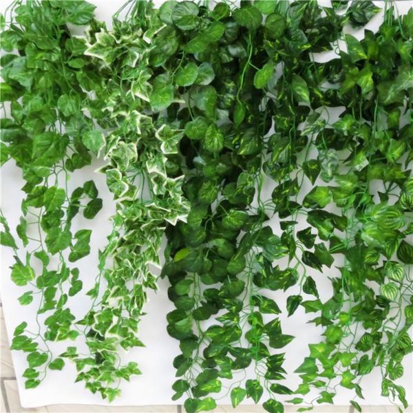 

decorative flowers & wreaths begonia leaf grape watermelon evergreen soft hanging festival supplies chlorophytum green