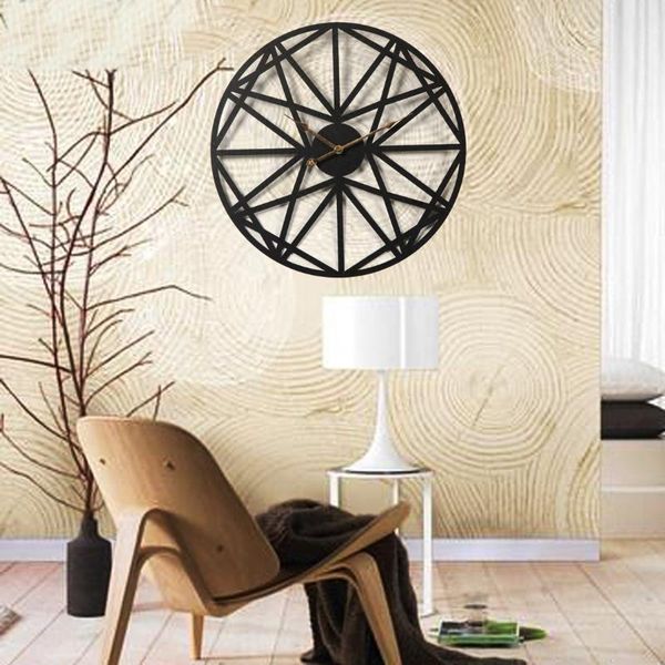 

metal wall clock iron clocks decorations for living room creative simple home decor my melody