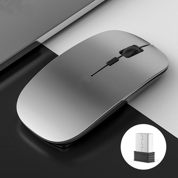 

wireless computer mouse 2.4ghz usb pc gaming mause ergonomic mice noiseless for lapmute