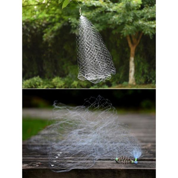

replacement net fishing cast bait trap rod casting (5 mesh) accessories