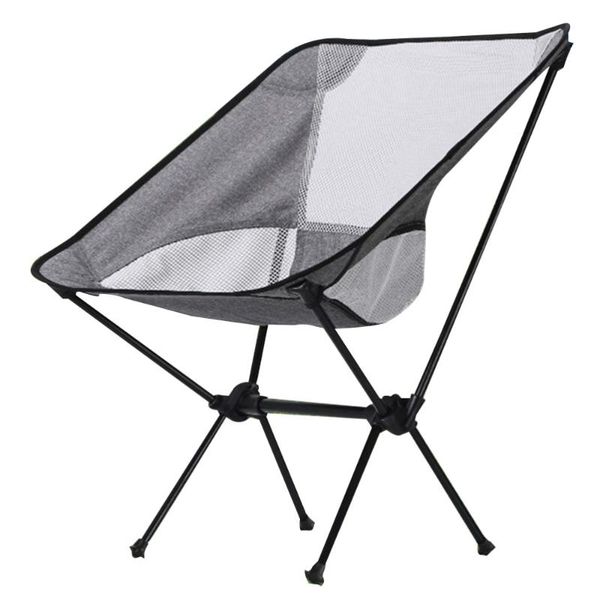 

1pc camping chair folding fishing for outdoor beach travel accessories