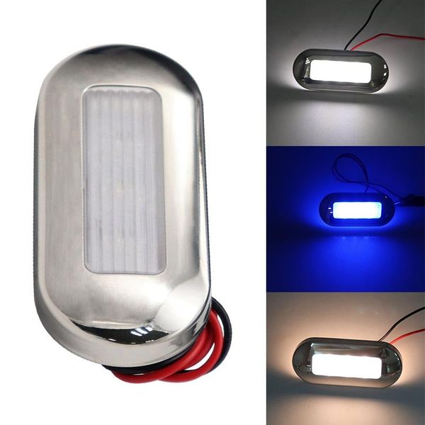 

working light boat transom night led deck stern stainless