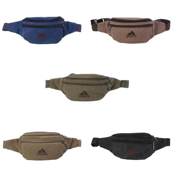 

durable men fanny waist pack belt hip bum military tactical bags pouch