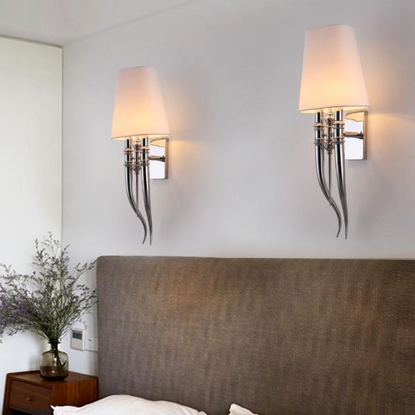 

wall lamp vintage lights wood dining room bedside lampara pared
