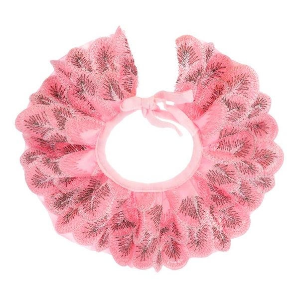 

dog apparel fashionable lace pet bibs scarf saliva for cat