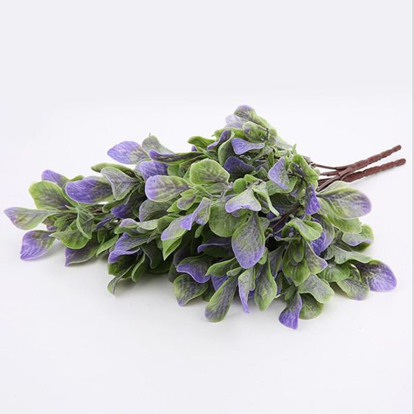 

decorative flowers & wreaths 1pc5 fork camellia plastic flower gardening partition fake green plants wedding el office decoration pography p